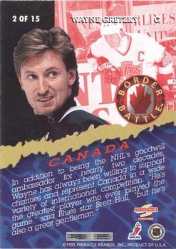 1995-96 Score - Border Battle #2 Wayne Gretzky Back