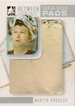 2008-09 In The Game Between The Pipes - Super-Sized Pads #SSP-03 Martin Brodeur  Front