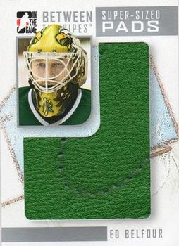 2008-09 In The Game Between The Pipes - Super-Sized Pads #SSP-05 Ed Belfour  Front