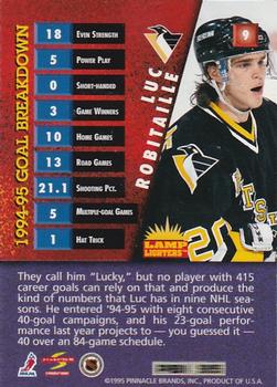 1995-96 Score - Lamplighters #9 Luc Robitaille Back