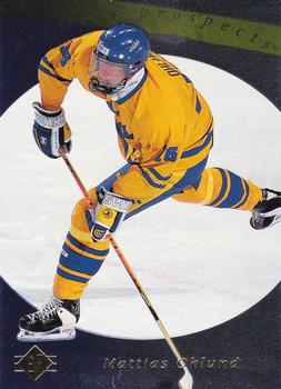 1995-96 SP #184 Mattias Ohlund Front