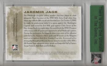 2008-09 In The Game Ultimate Memorabilia #NNO Jaromir Jagr Back