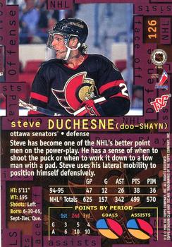 1995-96 Stadium Club #126 Steve Duchesne Back