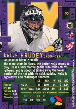 1995-96 Stadium Club #8 Kelly Hrudey Back