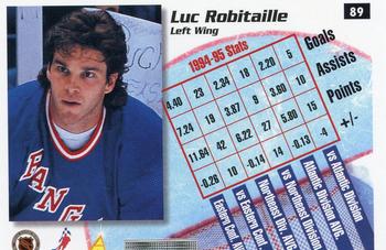 1995-96 Summit #89 Luc Robitaille Back