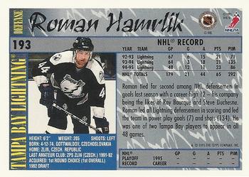 1995-96 Topps #193 Roman Hamrlik Back