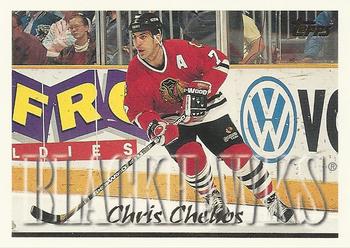 1995-96 Topps #230 Chris Chelios Front