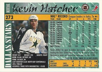 1995-96 Topps #273 Kevin Hatcher Back