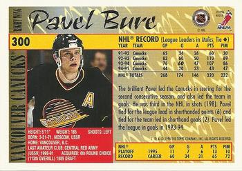 1995-96 Topps #300 Pavel Bure Back
