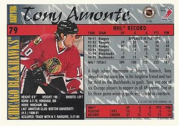1995-96 Topps #79 Tony Amonte Back