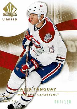 2008-09 SP Authentic - Limited #98 Alex Tanguay  Front