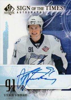2008-09 SP Authentic - Sign of the Times #ST-SS Steven Stamkos  Front