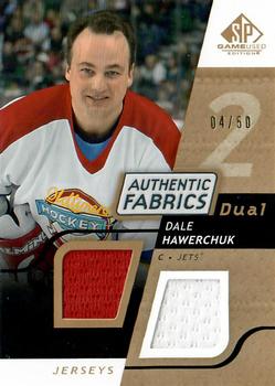 2008-09 SP Game Used - Authentic Fabrics Dual Gold #AF-HW Dale Hawerchuk  Front