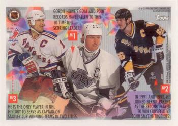 1995-96 Topps - Mystery Finest #M1 Wayne Gretzky Back