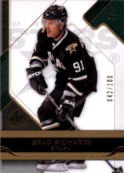 2008-09 SP Game Used - Gold #32 Brad Richards  Front