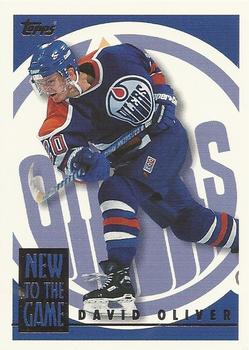 1995-96 Topps - New to the Game #14NG David Oliver Front