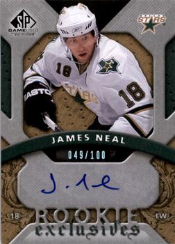 2008-09 SP Game Used - Rookie Exclusive Autographs #RE-JN James Neal  Front