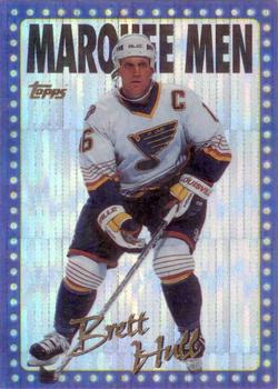 1995-96 Topps - Marquee Men Power Boosters #10 Brett Hull Front