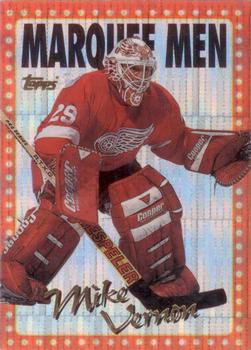 1995-96 Topps - Marquee Men Power Boosters #11 Mike Vernon Front
