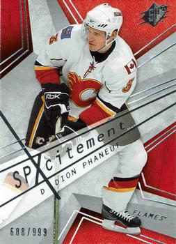 2008-09 SPx - SPxcitement #X27 Dion Phaneuf  Front
