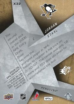 2008-09 SPx - SPxcitement #X32 Jordan Staal  Back
