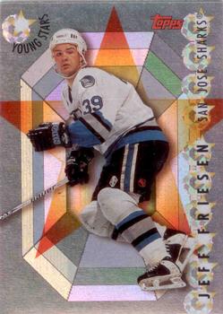 1995-96 Topps - Young Stars #YS6 Jeff Friesen Front