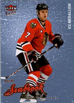 2008-09 Ultra - Ice Medallion #120 Brent Seabrook  Front