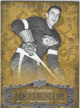 2008-09 Upper Deck Artifacts - Silver #135 Ted Lindsay Front