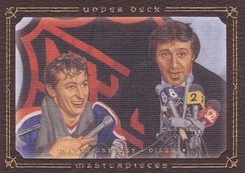 2008-09 Upper Deck Masterpieces - Brown #17 Wayne Gretzky Front
