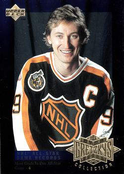 1995-96 Upper Deck - Wayne Gretzky's Record Collection #G16 Wayne Gretzky Front