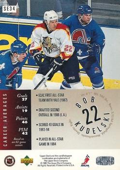 1995-96 Upper Deck - Special Edition #SE34 Bob Kudelski Back
