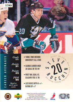1995-96 Upper Deck - Special Edition #SE92 Steve Rucchin Back