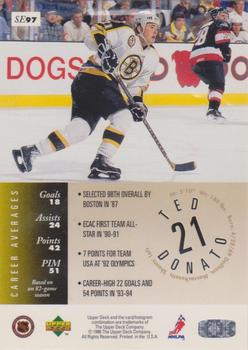 1995-96 Upper Deck - Special Edition #SE97 Ted Donato Back