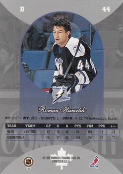 1996-97 Donruss Canadian Ice #44 Roman Hamrlik Back