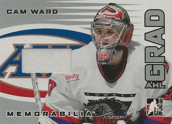 2005-06 In The Game Heroes and Prospects - AHL Grads #AG-9 Cam Ward Front