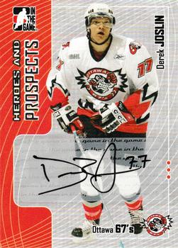 2005-06 In The Game Heroes and Prospects - Autographs Series II #A-DJ Derek Joslin Front