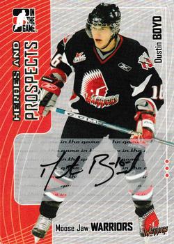 2005-06 In The Game Heroes and Prospects - Autographs Series II #A-DBO Dustin Boyd Front