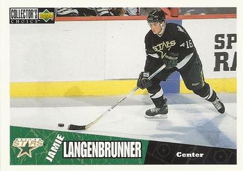 1996-97 Collector's Choice #74 Jamie Langenbrunner Front