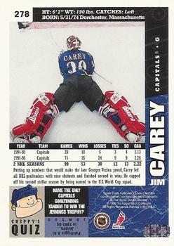 1996-97 Collector's Choice #278 Jim Carey Back