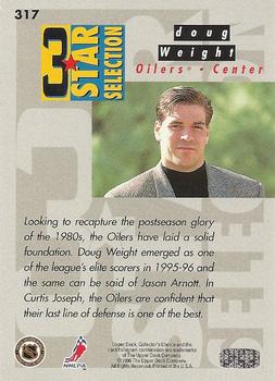 1996-97 Collector's Choice #317 Jason Arnott / Curtis Joseph / Doug Weight Back