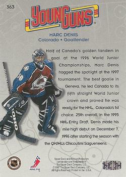 1996-97 Collector's Choice #363 Marc Denis Back