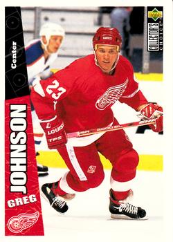 1996-97 Collector's Choice #78 Greg Johnson Front