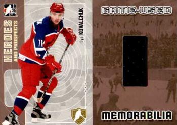 2005-06 In The Game Heroes and Prospects - Hero Memorabilia #HM-46 Ilya Kovalchuk Front