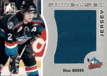 2005-06 In The Game Heroes and Prospects - Jerseys #GUJ-26 Shea Weber Front