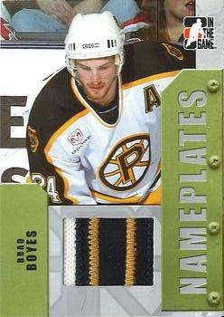 2005-06 In The Game Heroes and Prospects - Nameplates #N-22 Brad Boyes Front