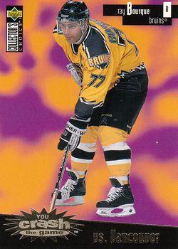 1996-97 Collector's Choice - You Crash the Game Gold #C22 Ray Bourque Front