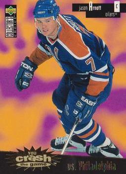 1996-97 Collector's Choice - You Crash the Game Gold #C23 Jason Arnott Front