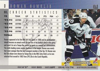 1996-97 Donruss #84 Roman Hamrlik Back
