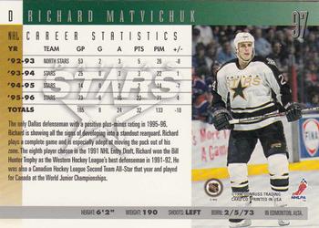 1996-97 Donruss #97 Richard Matvichuk Back