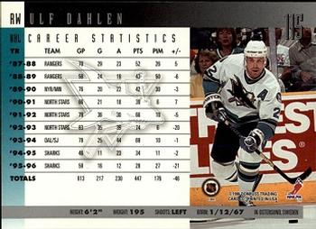 1996-97 Donruss #115 Ulf Dahlen Back